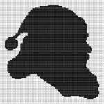 (image for) Santa Silhouette